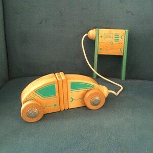 12-piece TEGU Magnetic Wooden Blocks "Circuit Racer"